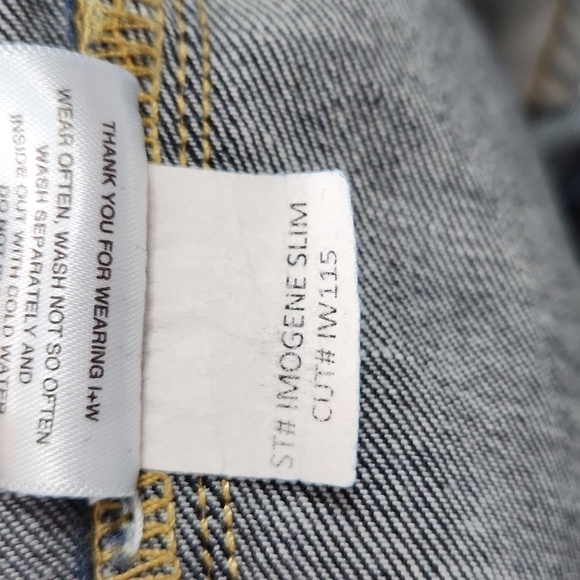 Imogene + Willie Imogene Slim Indigo Water Dip 26 - Picture 11 of 11